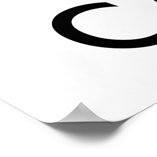 14" x 11"、バリューポスター紙（マット） ポスター (角)