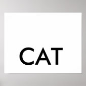 14" x 11"、バリューポスター紙（マット） ポスター (正面)