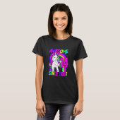 14 Years Old Unicorn Flossing 14th Birthday Girl U Tシャツ (正面フル)