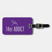 14er中毒 ラゲッジタグ (正面横)