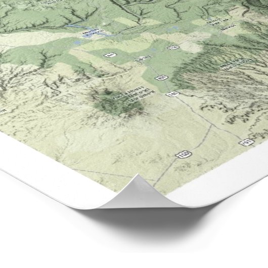 14ers of Colorado - Difficulty Legend ポスター (角)