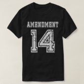 14th Amendment Constitution Citizenship Sports Tシャツ (デザイン正面)