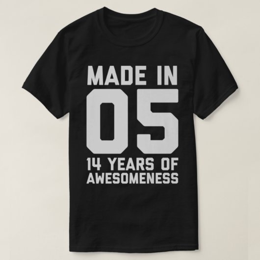 14Th Birthday Shirt Girls 14 Year Old Daughter Gif Tシャツ (デザイン正面)