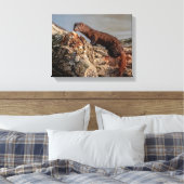 14x11アメリカン・ミンク キャンバスプリント (インサイチュ (寝室))