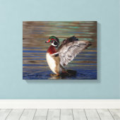 14x11木製ダック キャンバスプリント (インサイチュ (ウッドフロア))