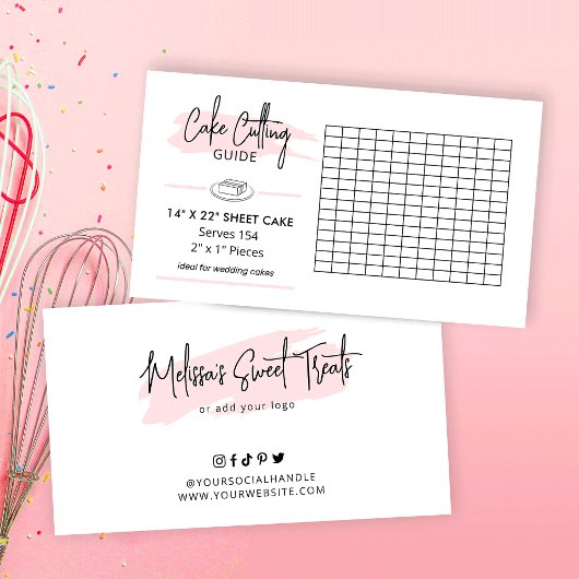 14x22インチ長方形結婚のケーキ切断手順 エンクロージャーカード
