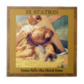 15の十字架の道#9 タイル (正面)