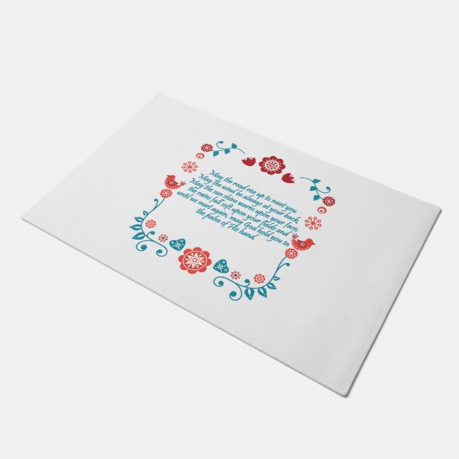 15の賛美 ドアマット (アングル)