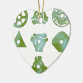 15の45の記録的なアダプターか挿入物 セラミックオーナメント (左)