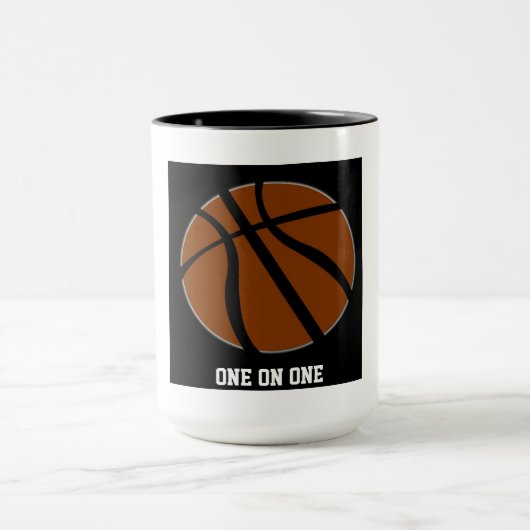 15のozのマグをカスタム設計して下さい マグカップ (中央)