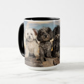 15のozのマグ- PBJのパック マグカップ (正面左)