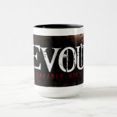 15のozをむさぼり食って下さい。 マグを包んで下さい マグカップ (中央)