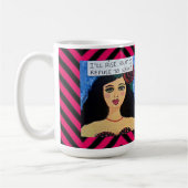 15のOZ MUG-Iは上がりますが、私は照ることを断ります コーヒーマグカップ (左)