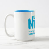 15のoz。 NiSHAのマグ ツートーンマグカップ (左)