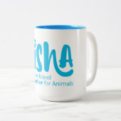 15のoz。 NiSHAのマグ ツートーンマグカップ (正面右)