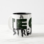 15のOz。 TechStremistのマグ ツートーンマグカップ (正面左)