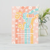 15はVibeデイジー15th誕生日パーティー 招待状 (スタンド正面)