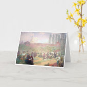 #15イバンチェスにおけるクラリスの聖書の印刷 カード (黄色い花)