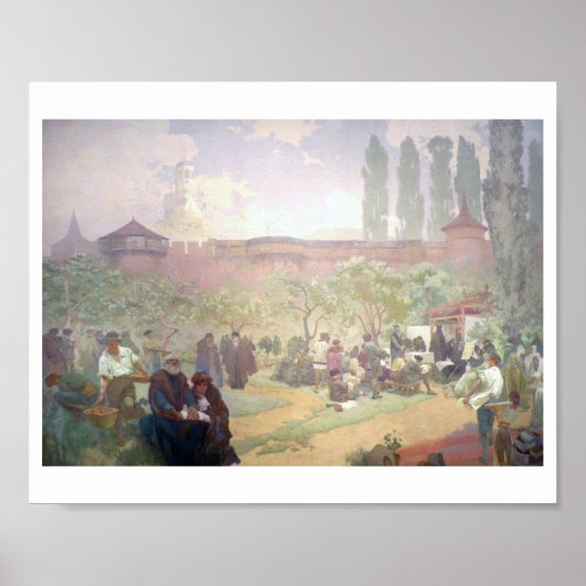 #15イバンチェスにおけるクラリスの聖書の印刷 ポスター (正面)