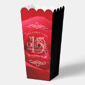 15エレガントバラ結婚記念日お祝い フェイバーボックス (裏面)