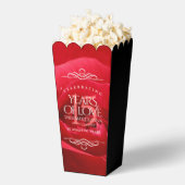 15エレガントバラ結婚記念日お祝い フェイバーボックス (はじけた状態)