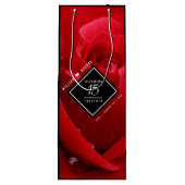 15エレガントバラ結婚記念日お祝い ワインギフトバッグ (裏面)