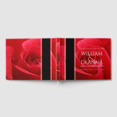 15エレガント日26日36バラ結婚記念日 ゲストブック (全面)