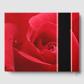 15エレガント日26日36バラ結婚記念日 ゲストブック (裏面)