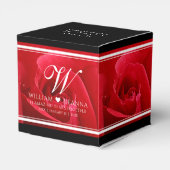 15エレガント日26日36バラ結婚記念日 フェイバーボックス (裏面サイド)