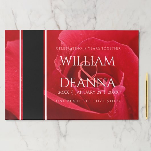 15エレガント日26日36バラ結婚記念日 ペーパーパッド (インサイチュ)