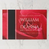 15エレガント日26日36バラ結婚記念日 ペーパーパッド (正面)