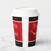 15エレガント日26日36バラ結婚記念日 紙コップ (左)