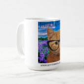 15オズ白いマグよ頼りナナ コーヒーマグカップ (正面左)