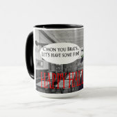 15オズ2トーンマグ。ハッピーハローウィン。ネコ魔女 マグカップ (正面左)