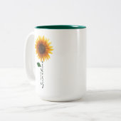 15オズ。ツートーンマグカップ – あなたは私の太陽の光 ツートーンマグカップ (正面左)