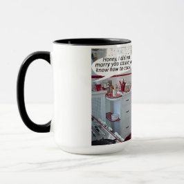 15オズ。2トーンマグ。ハッピーアニバーサリープードル マグカップ