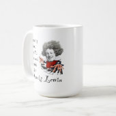 15オンスのクラシカル音楽に戻す コーヒーマグカップ (正面左)