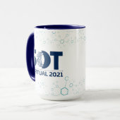 15オンス(コーヒー) Mug-2021年次総会（分子） マグカップ (正面左)