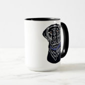 15オンス"良い犬"マグカップ マグカップ (正面右)