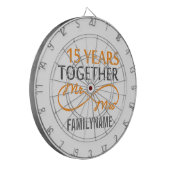 15カスタム周年記念 ダーツボード (正面左)