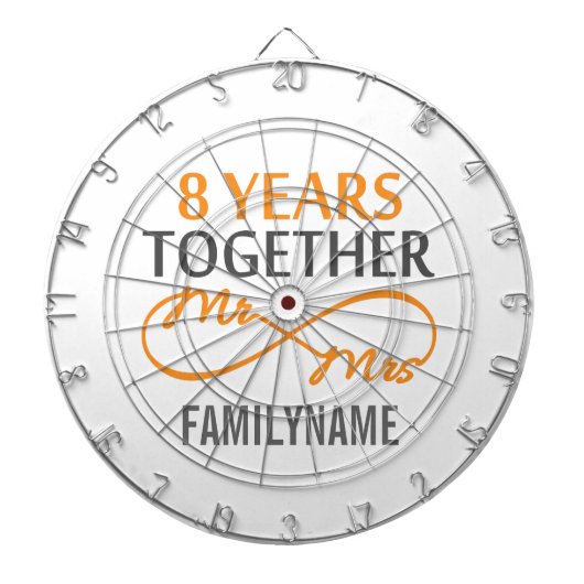 15カスタム周年記念 ダーツボード (正面)