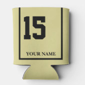 15カーキホースサドルブランケットカスタム 缶クーラー (裏面)