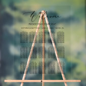 15テーブエレガントルのア結婚クリル製座席表 アクリルサイン (ニュートラル)