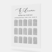 15テーブエレガントルのア結婚クリル製座席表 アクリルサイン (傾斜)