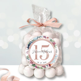 15バラ金ゴールドクインズフローラ優先/デコール ラウンドシール