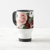 15パーソナライズされたオンスのコーヒーマグ幾何学園 トラベルマグ (正面左)