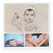 15パーソナライズされた写真テンプレート フォトキューブ (正面)