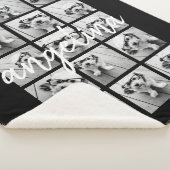 15フォトコラージュ – 背景色を編集できる シェルパブランケット (3/4)