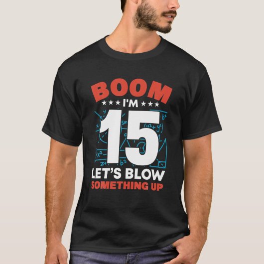 15ブーム15吹番誕生日 Tシャツ (正面)