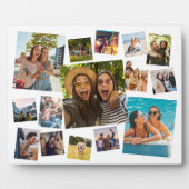 15モダン枚のコラージュ フォトプラーク (正面)